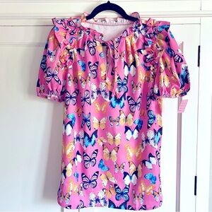 BuddyLove inspired butterfly top